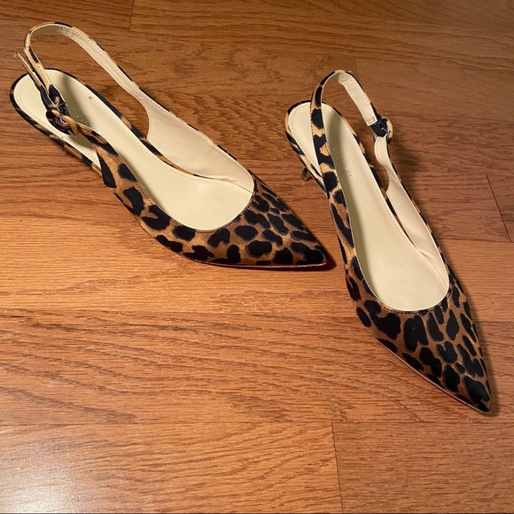 Marc Fisher Jovanni Leopard Slingback 